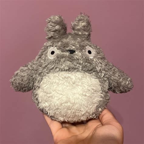 small totoro plush from studio ghibli’s my neighbor... - Depop