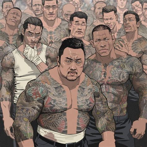 ArtStation - Yakuza, Seung Eun Kim | Japanese gangster, Yakuza anime ...