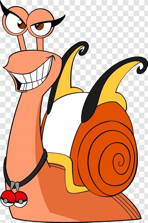 Cartoon Drawing - Snail - Turbo Transparent PNG