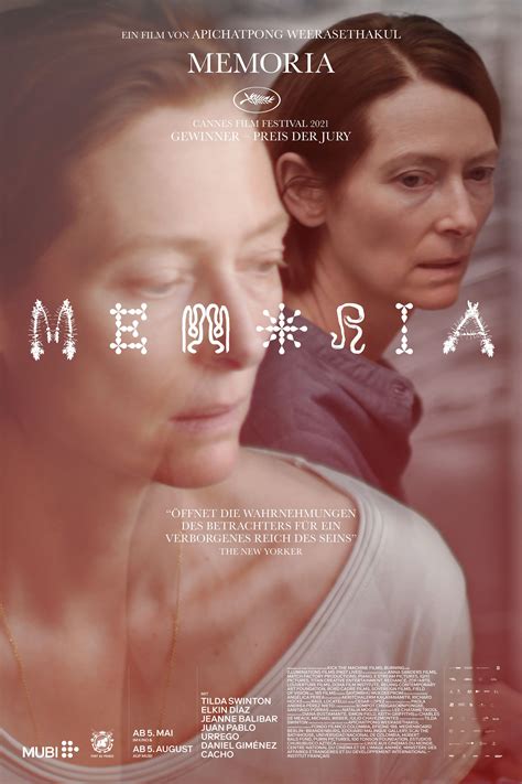 Memoria Movie Information & Trailers | KinoCheck