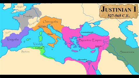 Emperor Justinian I - In Five Minutes - YouTube