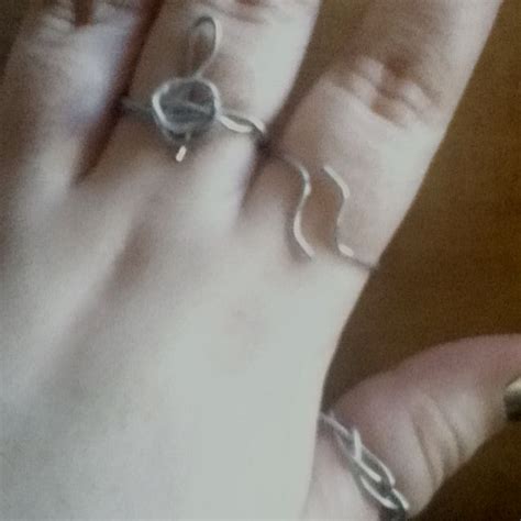 Paper clip Rings. Awesome Wow, Handmade Wire Jewelry, Jewelry ...