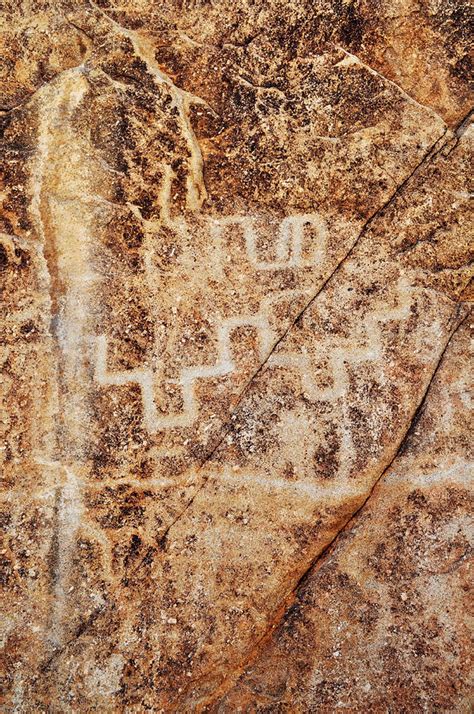 Spirit Mountain Petroglyphs Portrait Photograph by Kyle Hanson - Pixels