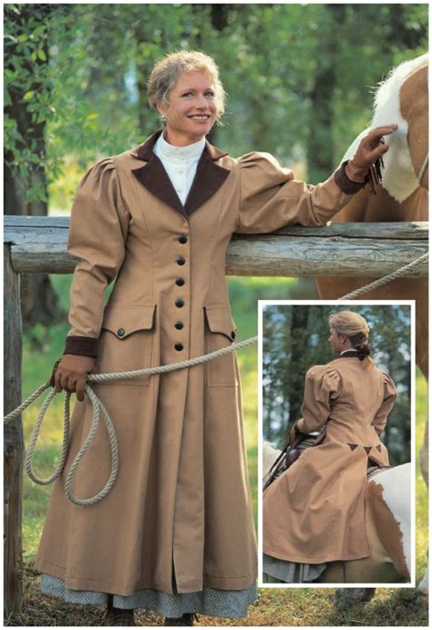 Buggy Coat- Women's Old West Clothing Cattle Kate | Western wear for ...