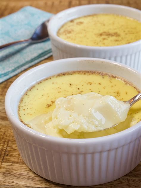 Baked Egg Custard - My Country Table