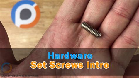 Mechanical Design: Set Screws Intro - YouTube