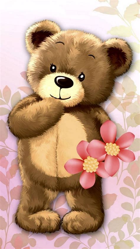 Teddy Bear Cartoon Wallpaper