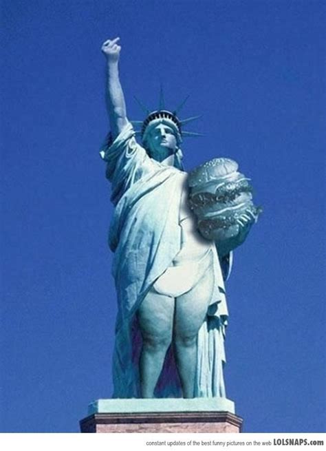 Un Updated Statue Of Liberty | Images drôles, Statue de la liberté, Statues