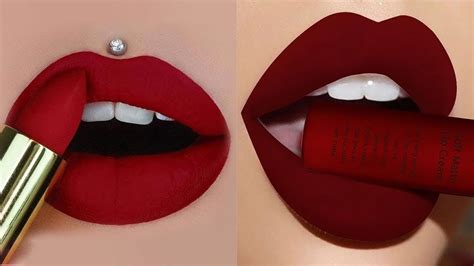 Lipstick Tutorials For 2023 💄 New Amazing Lip Art Ideas - YouTube