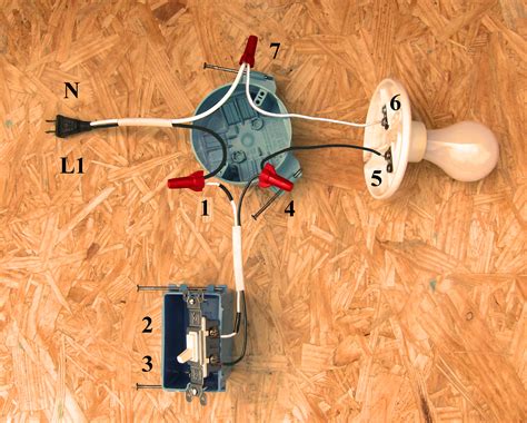 Single Pole Light Switch Wiring With Outlet