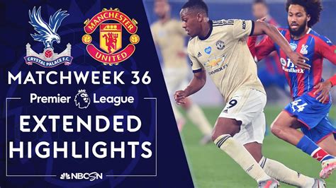 Crystal Palace v. Manchester United | PREMIER LEAGUE HIGHLIGHTS | 7/16 ...