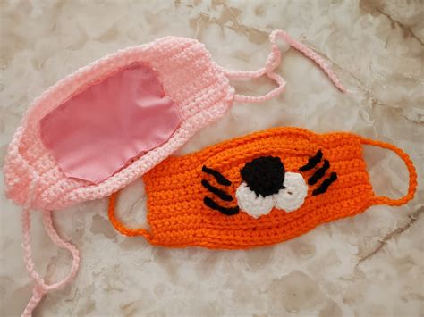 Crochet Face Mask - Etsy