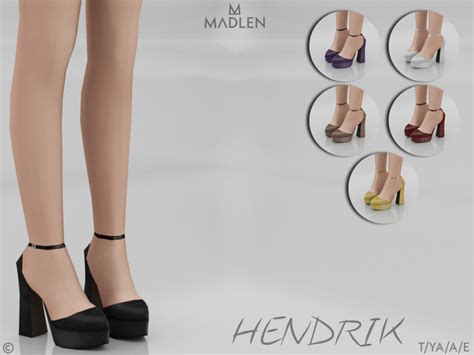 The Sims Resource - Madlen Hendrik Shoes