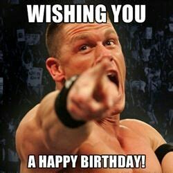 John Cena | John cena, Happy birthday john, John cena birthday