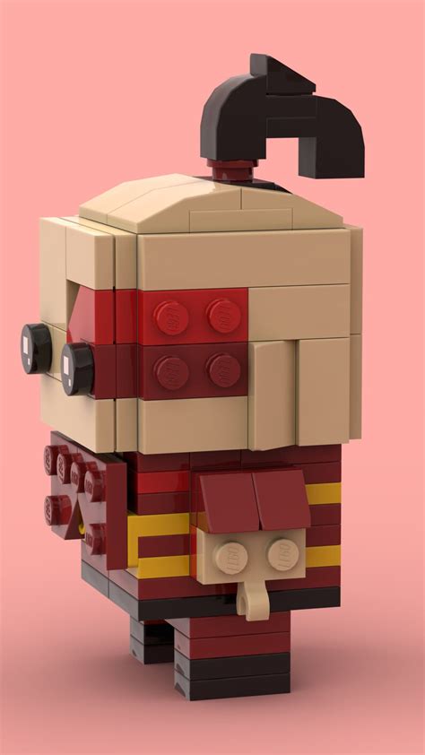 Lego Avatar Zuko the Last Airbender Custom Brickheadz Figure: - Etsy