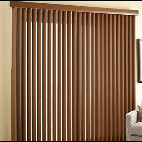 Brown Fabric Vertical Blinds, For Home, Size: 15ft at Rs 37/sq ft in ...