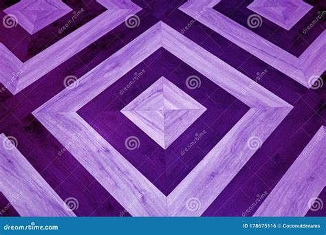 Dark and Light Purple Geometric Pattern Wooden Floor for Background ...