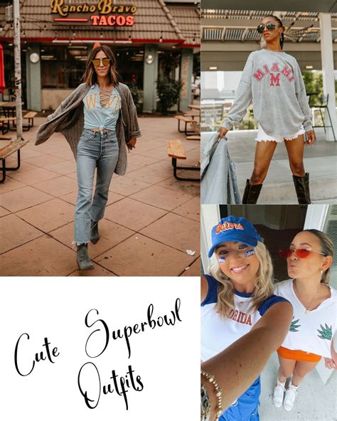 33 Cute Superbowl Outfits To Win Best Dressed - ljanestyle