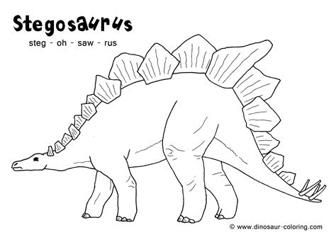 Download Stegosaurus coloring for free - Designlooter 2020 👨‍🎨