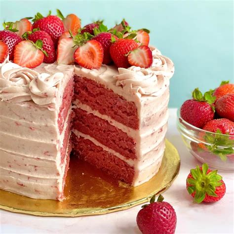 Strawberry Cake Recipe Like Edgars | Besto Blog