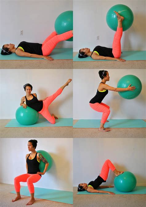 Diary of a Fit Mommy: Stability Ball Total Leg Workout