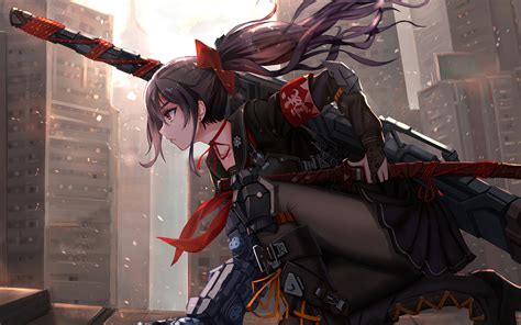 1920x1200 Anime Cyber Arm Sword Girl 4k 1080P Resolution ,HD 4k ...