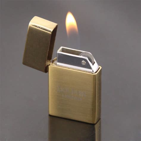 Mini Cube Metal Flint Lighter for Cigarettes,Refillable Gas Lighter for ...