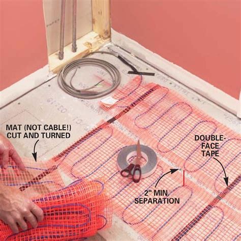 How To Install In Floor Heat: Radiant Heat Installation