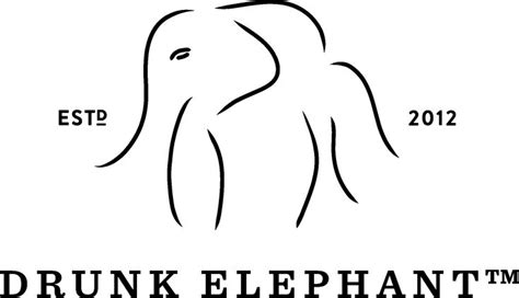 Drunk Elephant Logo png image | Drunk elephant, Elephant, Effective ...