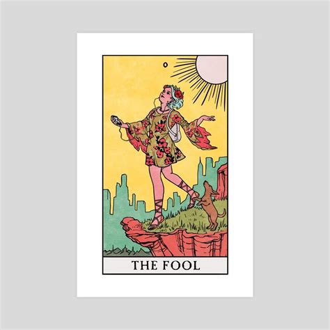 The Fool - Modern Witch Tarot, an art print by Lisa Sterle | Witch ...