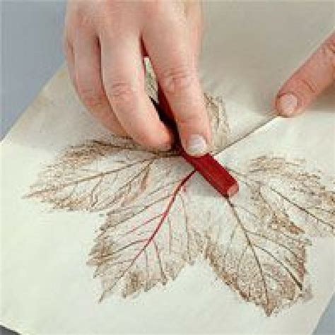 Easy Leaf Print Art | Leaf print art, Leaf crafts, Crafts