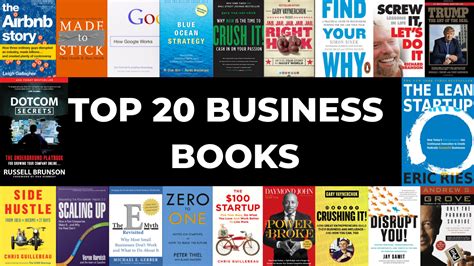 Top 20 Business Books | Bestbookbits | Daily Book Summaries | Written ...