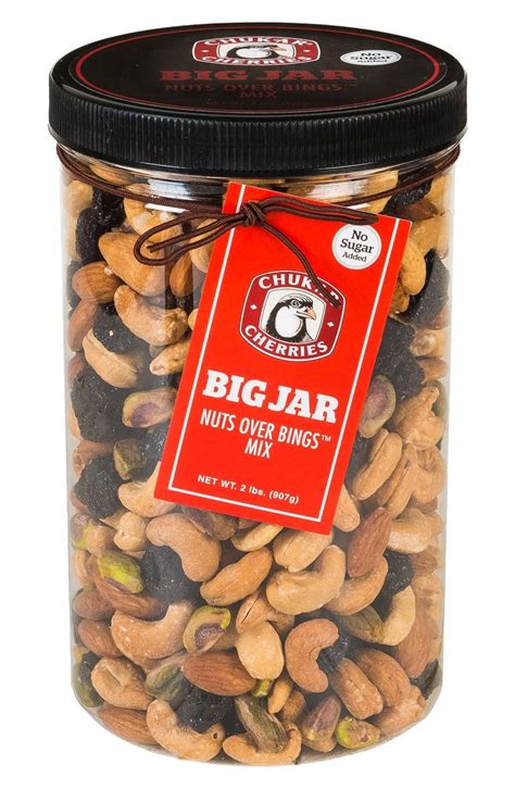 Free shipping and returns on Chukar Cherries Nuts over Bings™ Gift Jar ...