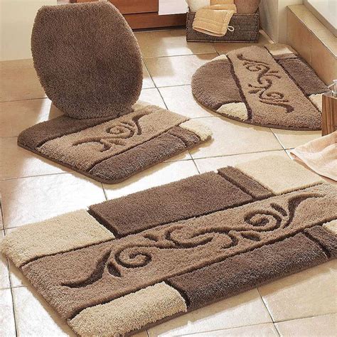 elegant bathroom rug sets - elprevaricadorpopular