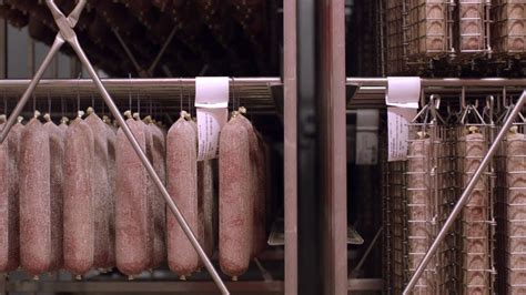 How Applegate Genoa Salami is Made - YouTube