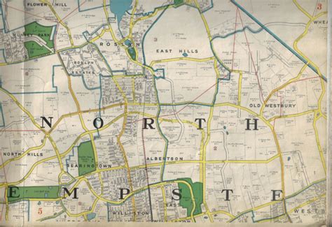 1932 property ownership map of Roslyn, Roslyn Harbor, Glenwood Landing ...