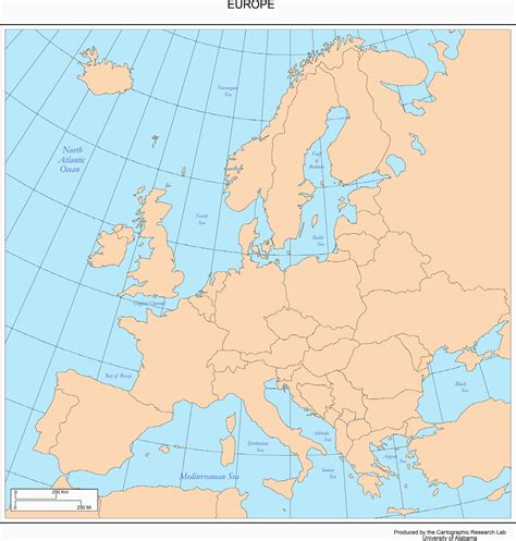 Map Of Europe with Latitude and Longitude 28 Thorough Europe Map W ...