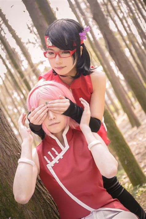 Pin de Satomi Heartfilia em ANIME COSPLAY !! | Sarada uchiha, Melhores ...