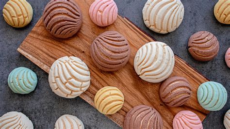 Conchas: The Beautiful Shell-Inspired Mexican Sweet Bread