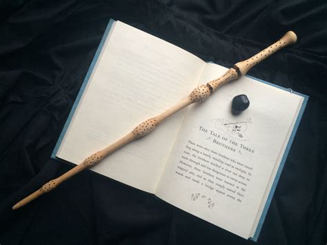 I made the Elder wand from Harry Potter. 15'' inches Elderberry ...