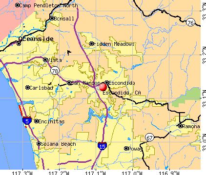 Escondido, California (CA) profile: population, maps, real estate ...