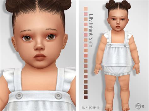 The Sims Resource - Lily Infant Skin