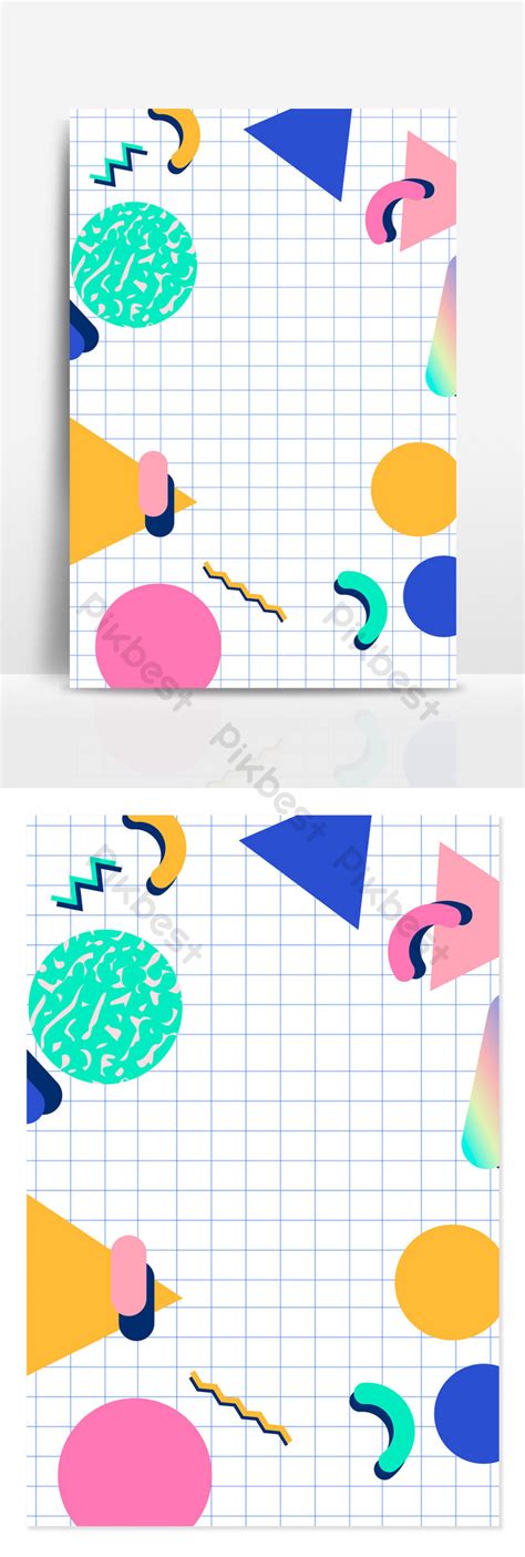 Classroom education geometric grid literary fresh minimalist background ...