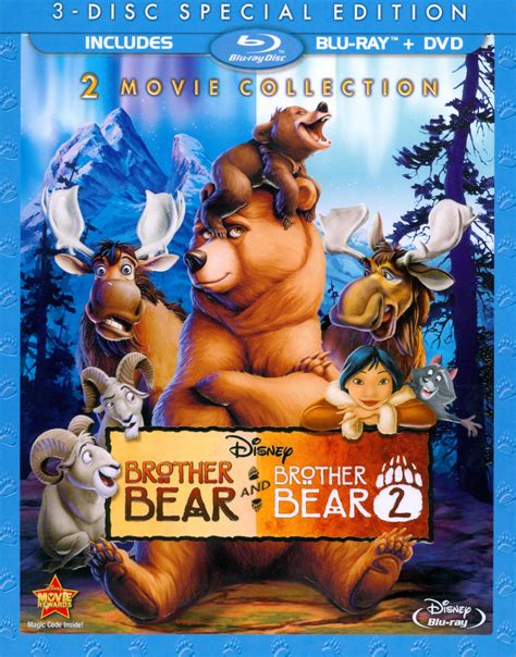 Brother Bear/Brother Bear 2 [Special Edition] [3 Discs] [Blu-ray/DVD ...