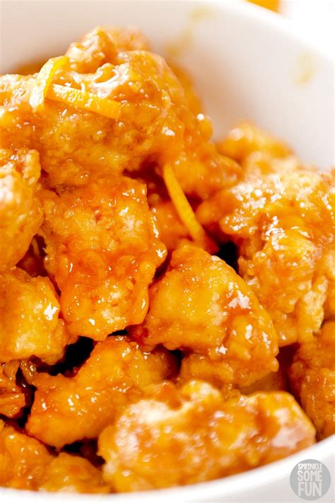 Copycat Panda Express Orange Chicken