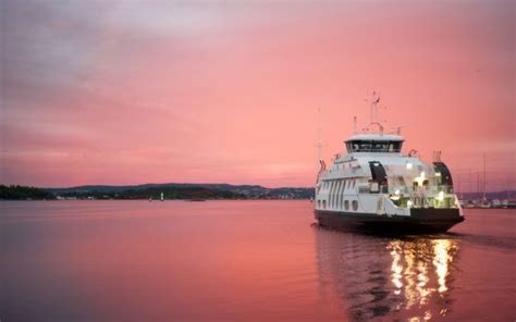 Oslo Fjords Cruise In The Evening