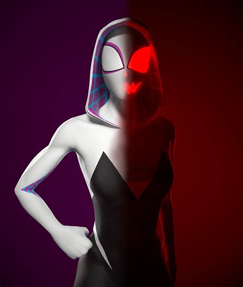 ArtStation - Spooky Spider-Gwen (Fan-Art)