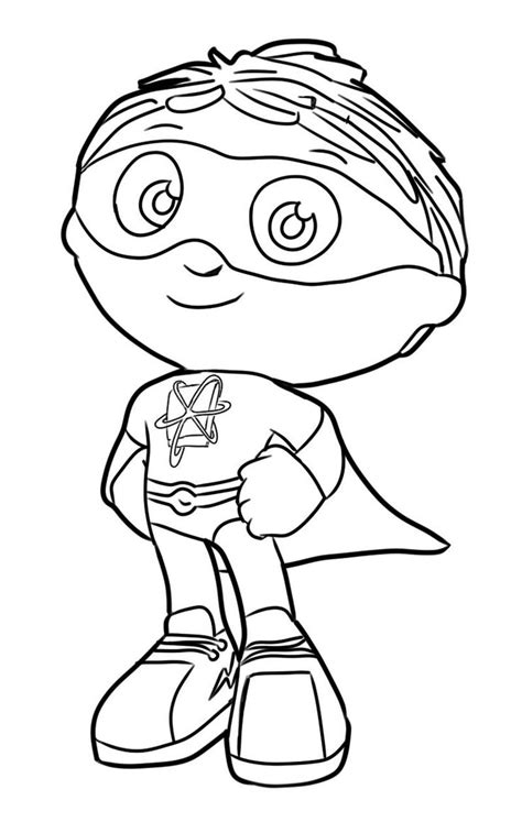 Super Why Coloring Pages PDF Free Download - Coloringfolder.com | Pj ...