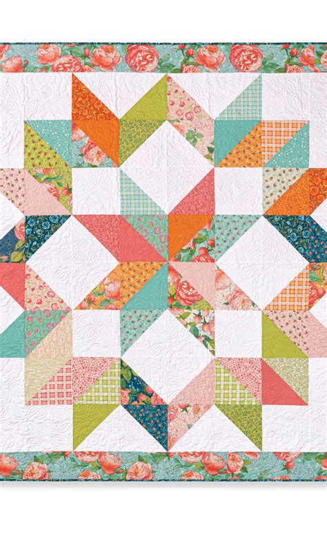 Easy Pattern Free Carpenter Star Quilt | Quilting Tutorial | Missouri ...