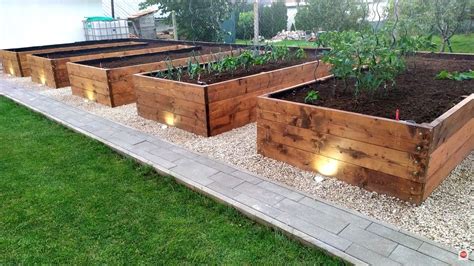 Beautiful DIY Raised Garden Bed Build - How to Build a RAISED BED ...